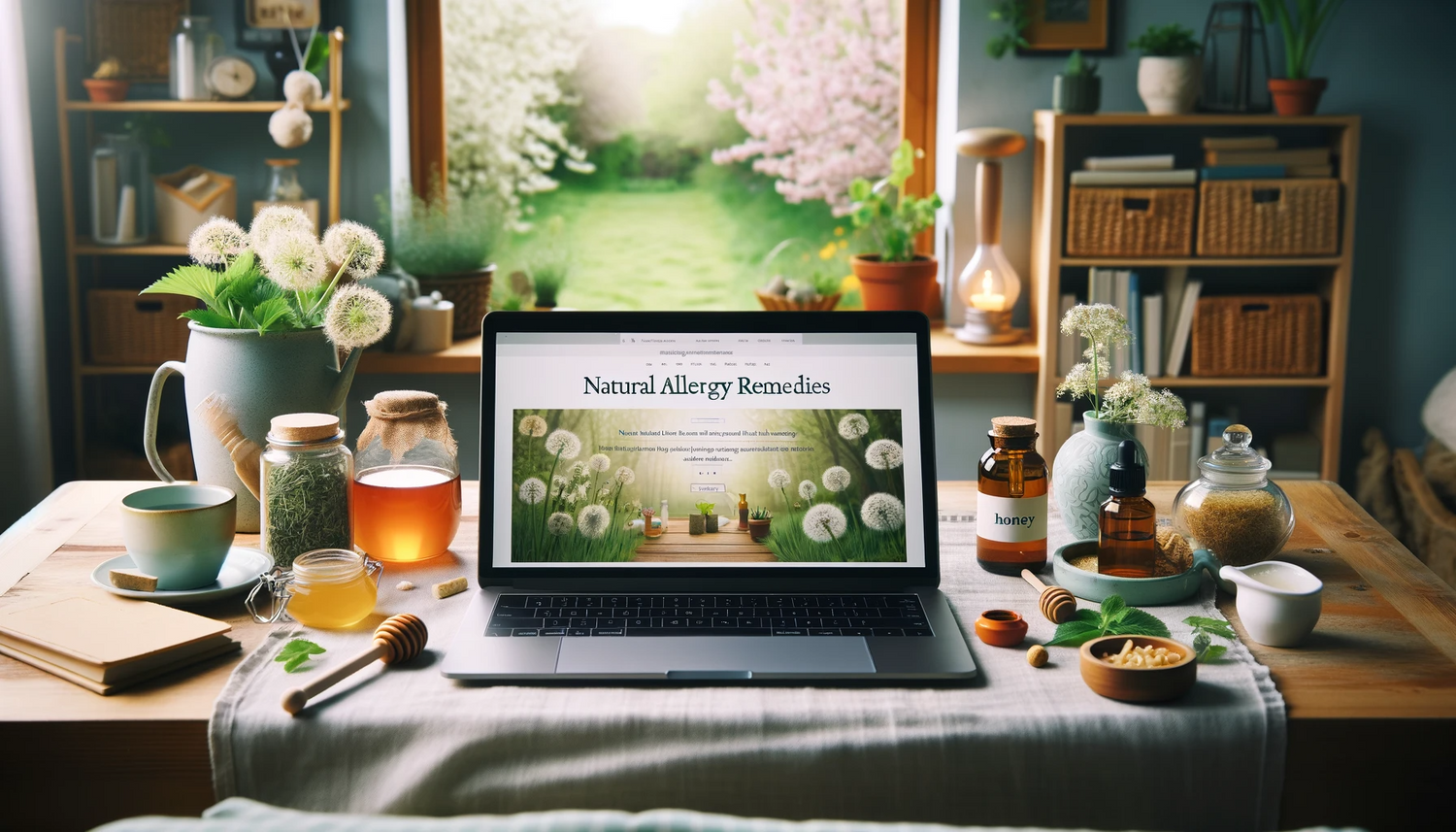 Natural Remedies for Allergies: Holistic and Herbal Approaches to Seasonal Allergy Relief