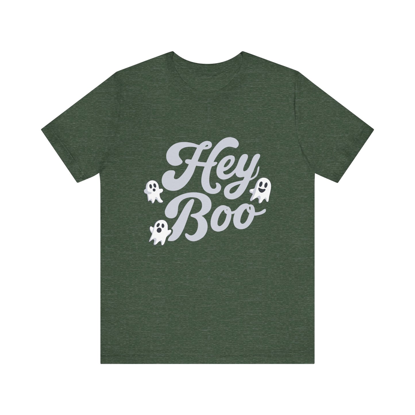 Exclusive Halloween Hey Boo - T-Shirt - Fun colors 🧡🩶🩷