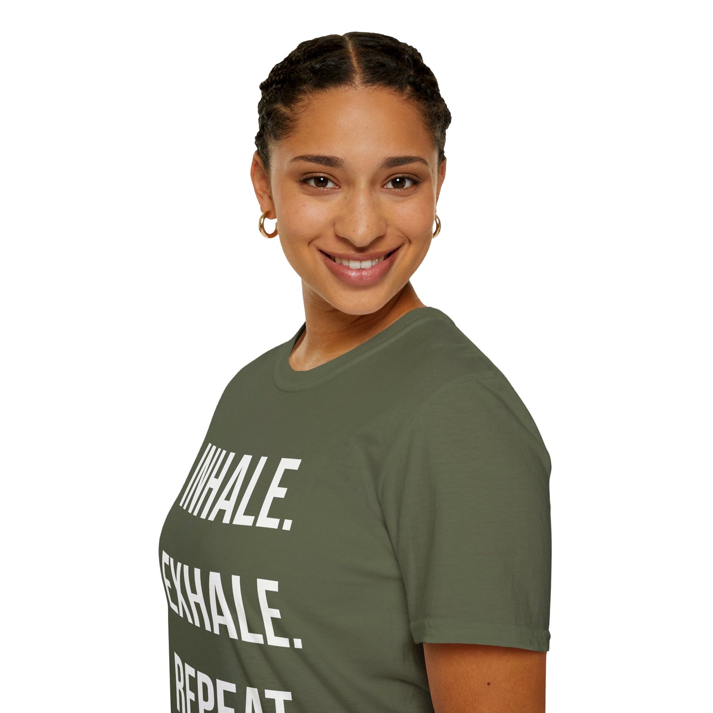 INHALE. EXHALE. REPEAT. - T-Shirt