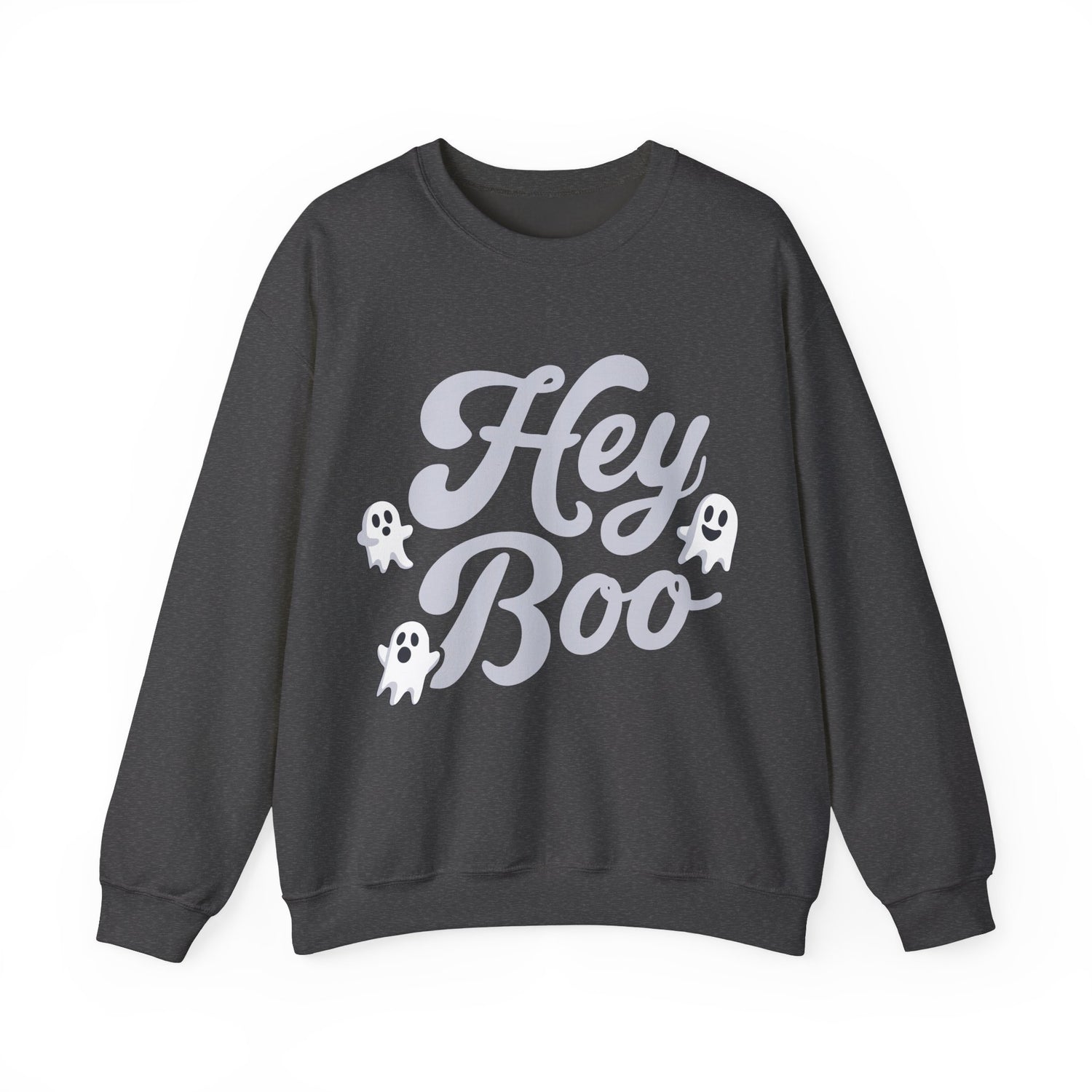 Exclusive Halloween Hey Boo - Sweatshirt - Fun colors 🧡🩶🩷