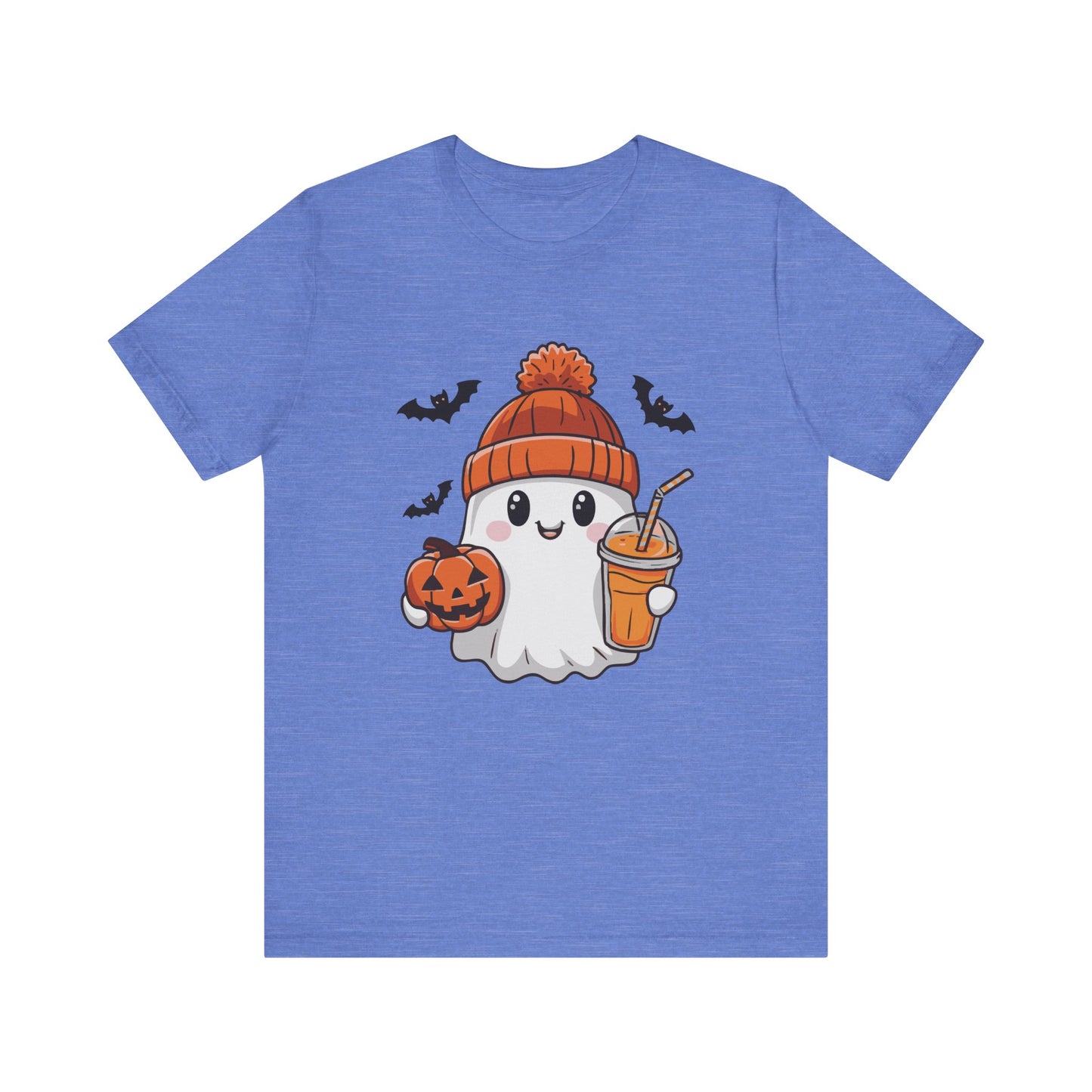 Exclusive Halloween Cute Pumpkin Spice Ghost - Sweatshirt - Fun colors 🧡🩶🩷