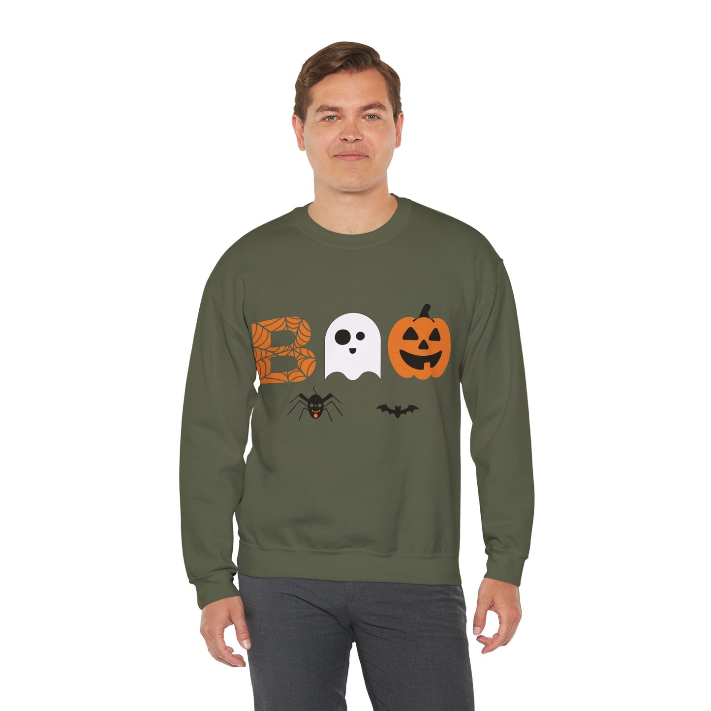 Exclusive Halloween BOO - Sweatshirt - Fun colors 🧡🩶🩷