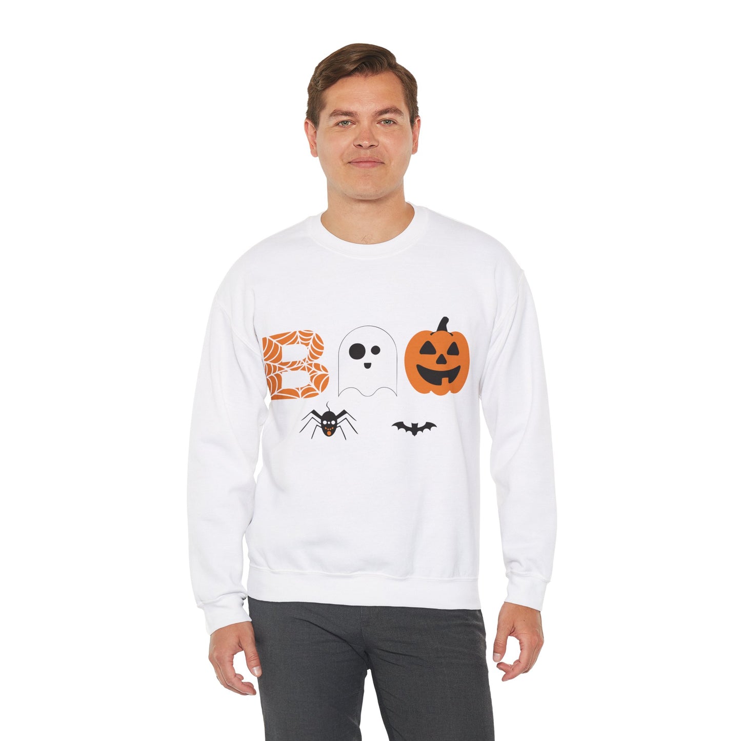 Exclusive Halloween BOO - Sweatshirt - Fun colors 🧡🩶🩷