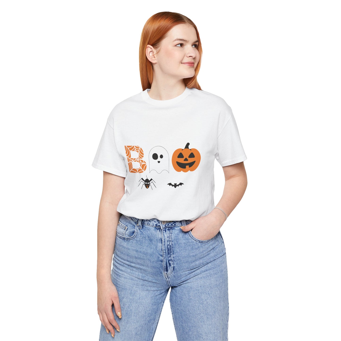 Exclusive Halloween BOO - T-Shirt - Fun colors 🧡🩶🩷
