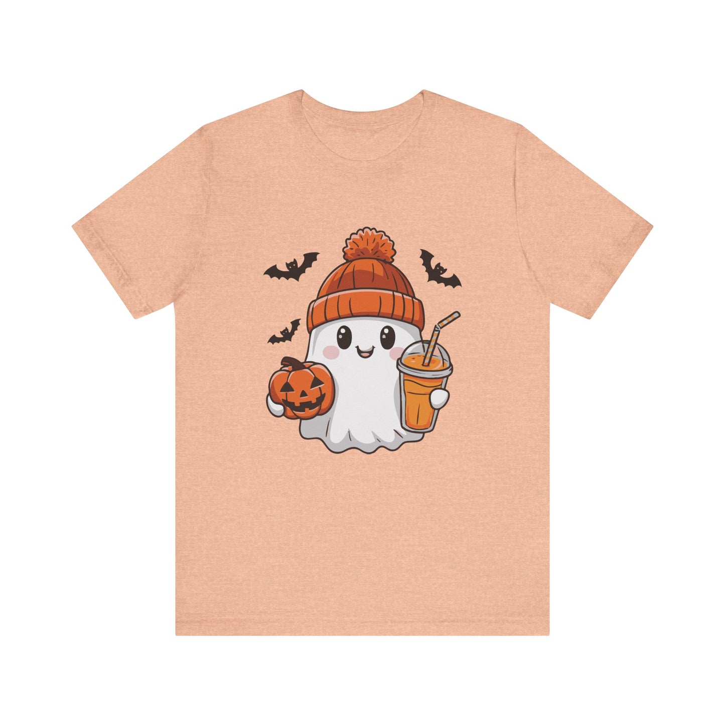 Exclusive Halloween Cute Pumpkin Spice Ghost - Sweatshirt - Fun colors 🧡🩶🩷