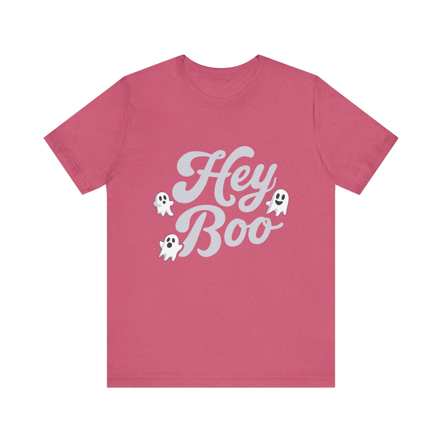 Exclusive Halloween Hey Boo - T-Shirt - Fun colors 🧡🩶🩷