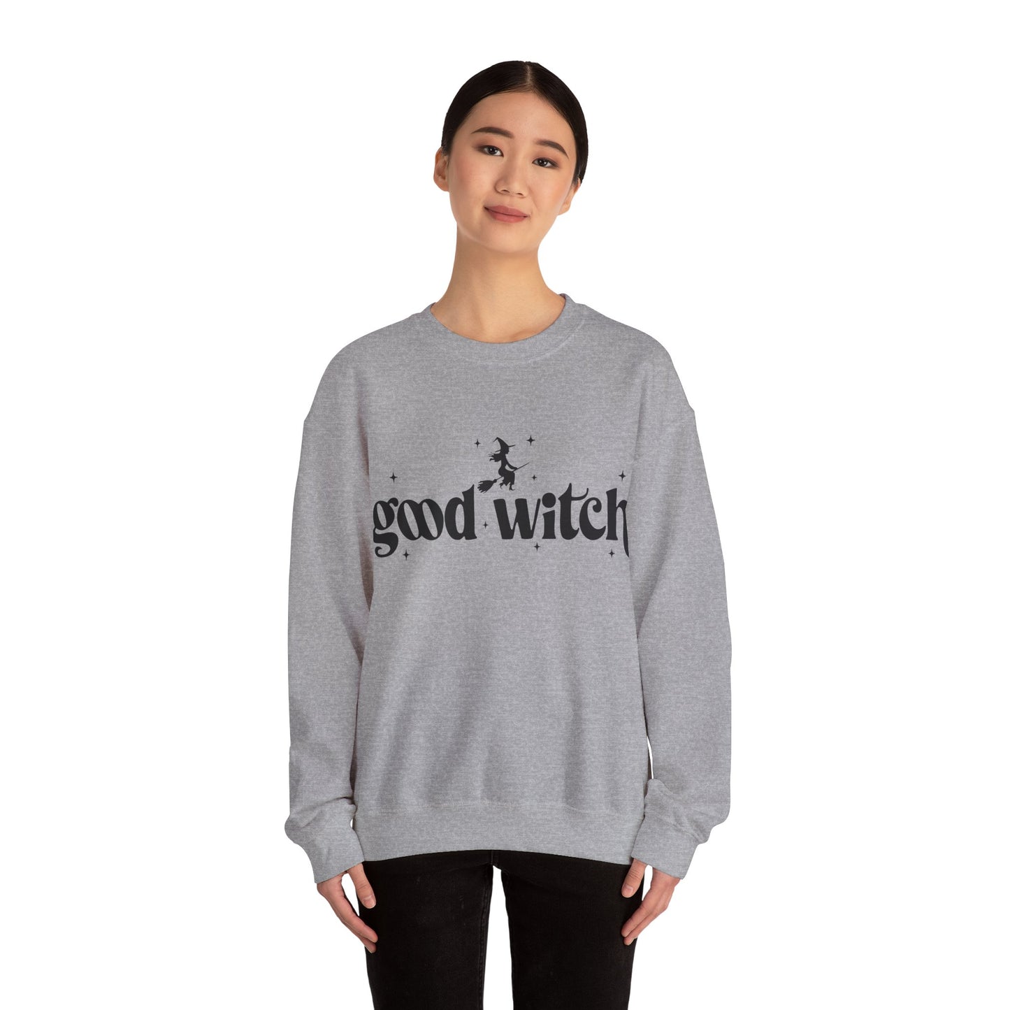 Exclusive Halloween Goog Witch - Sweatshirt - Fun colors 🧡🩶🩷