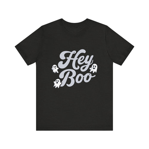 Exclusive Halloween Hey Boo - T-Shirt - Fun colors 🧡🩶🩷