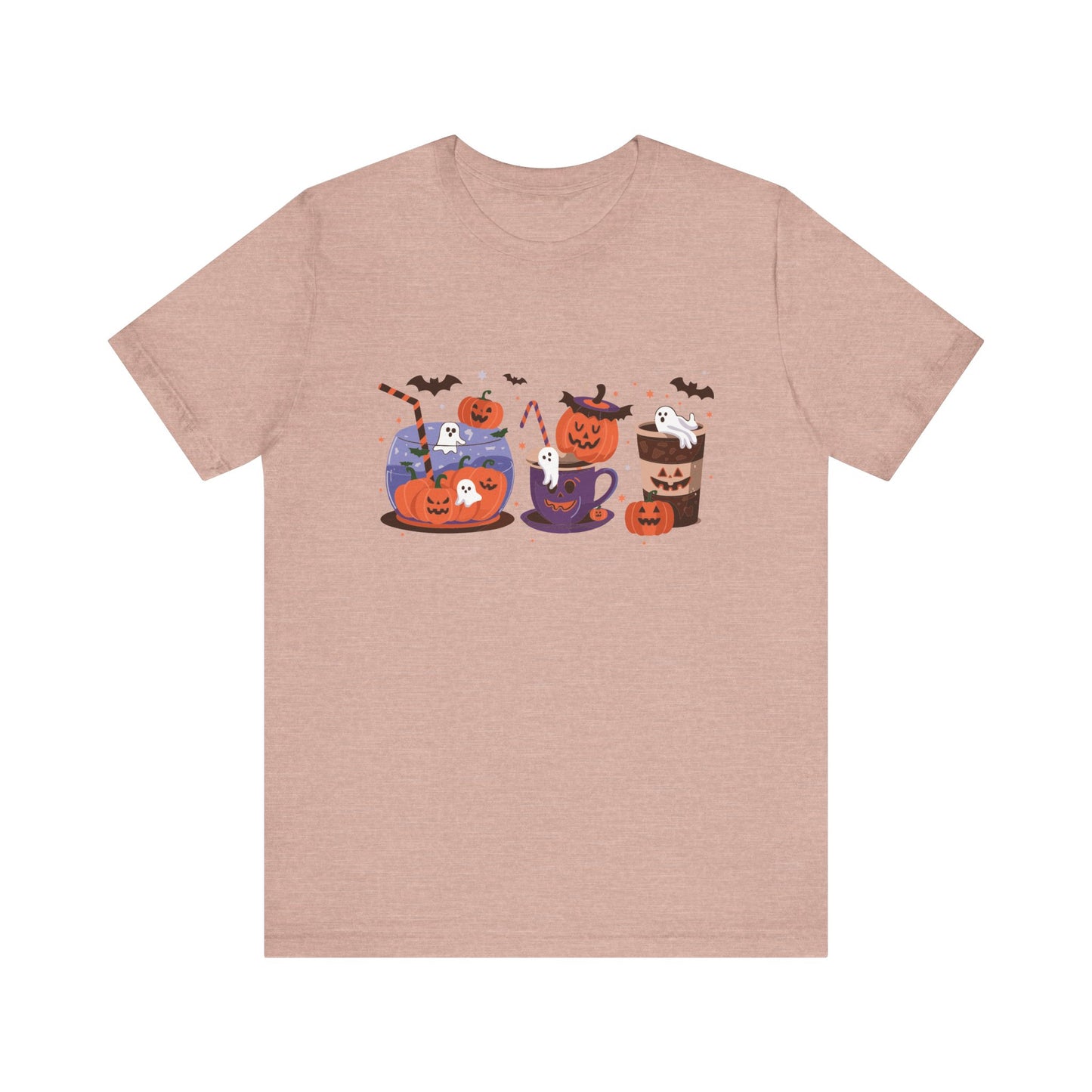 Exclusive Halloween Pumpkin Party - T-Shirt - Fun colors 🧡🩶🩷