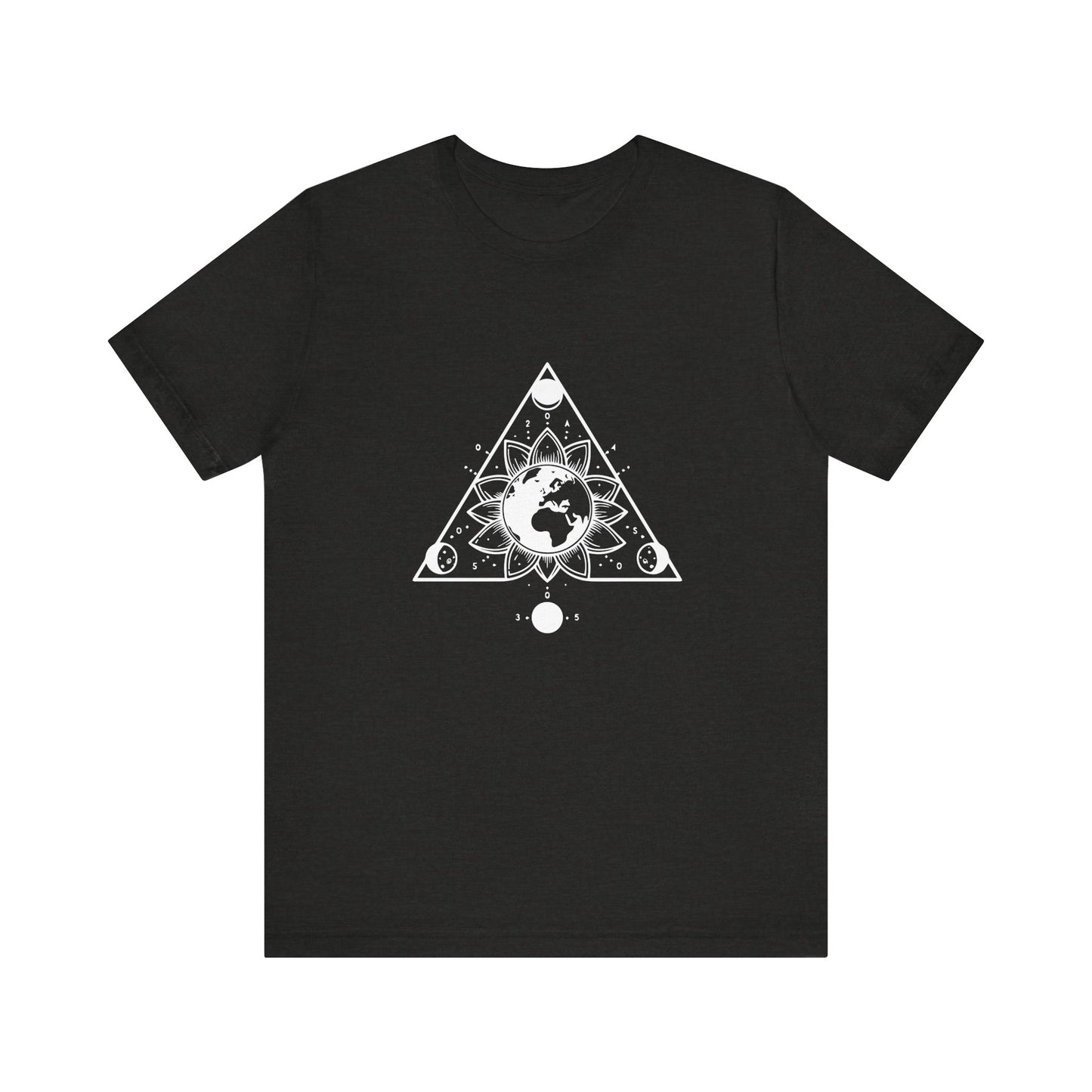 Sunflower Moon Triangle - T-Shirt