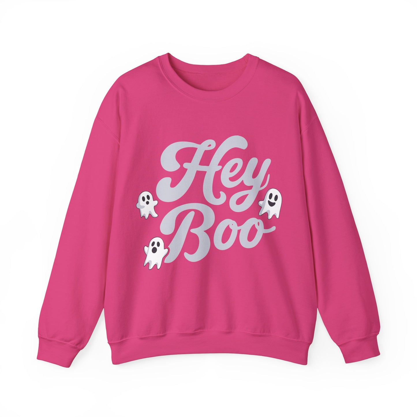 Exclusive Halloween Hey Boo - Sweatshirt - Fun colors 🧡🩶🩷