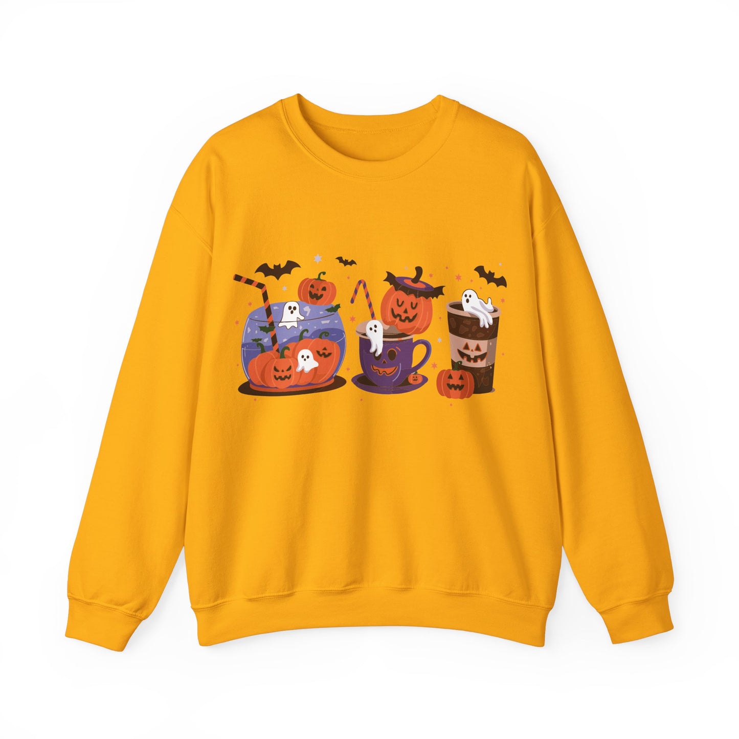 Exclusive Halloween Pumpkin Party - Sweatshirt - Fun colors 🧡🩶🩷