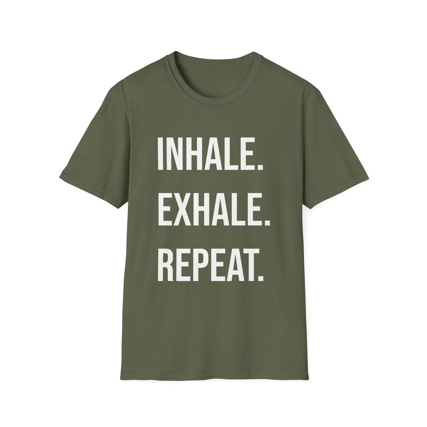 INHALE. EXHALE. REPEAT. - T-Shirt
