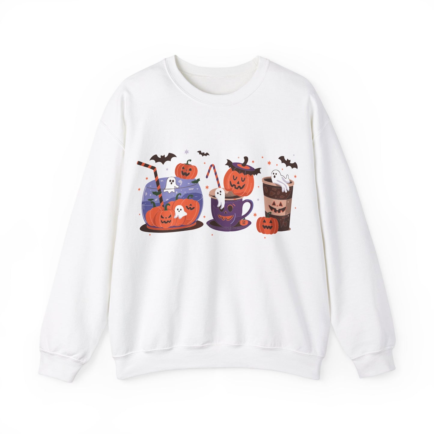 Exclusive Halloween Pumpkin Party - Sweatshirt - Fun colors 🧡🩶🩷