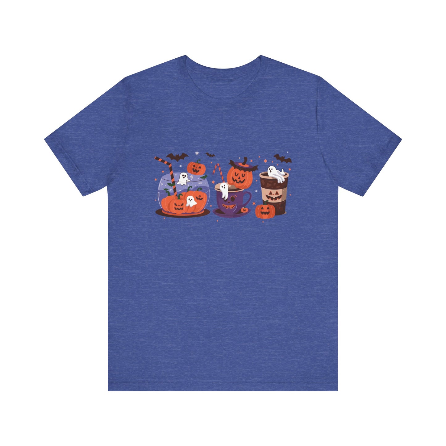 Exclusive Halloween Pumpkin Party - T-Shirt - Fun colors 🧡🩶🩷