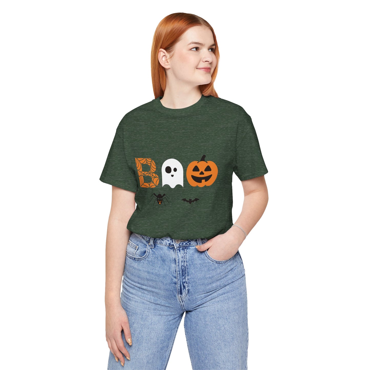Exclusive Halloween BOO - T-Shirt - Fun colors 🧡🩶🩷
