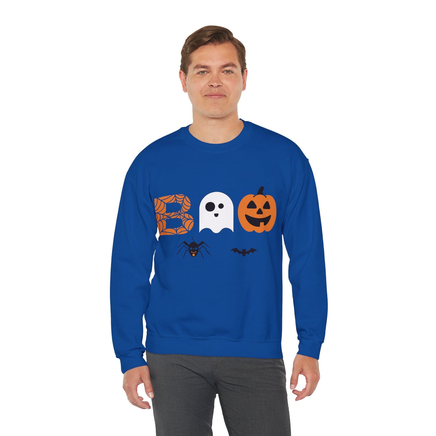 Exclusive Halloween BOO - Sweatshirt - Fun colors 🧡🩶🩷