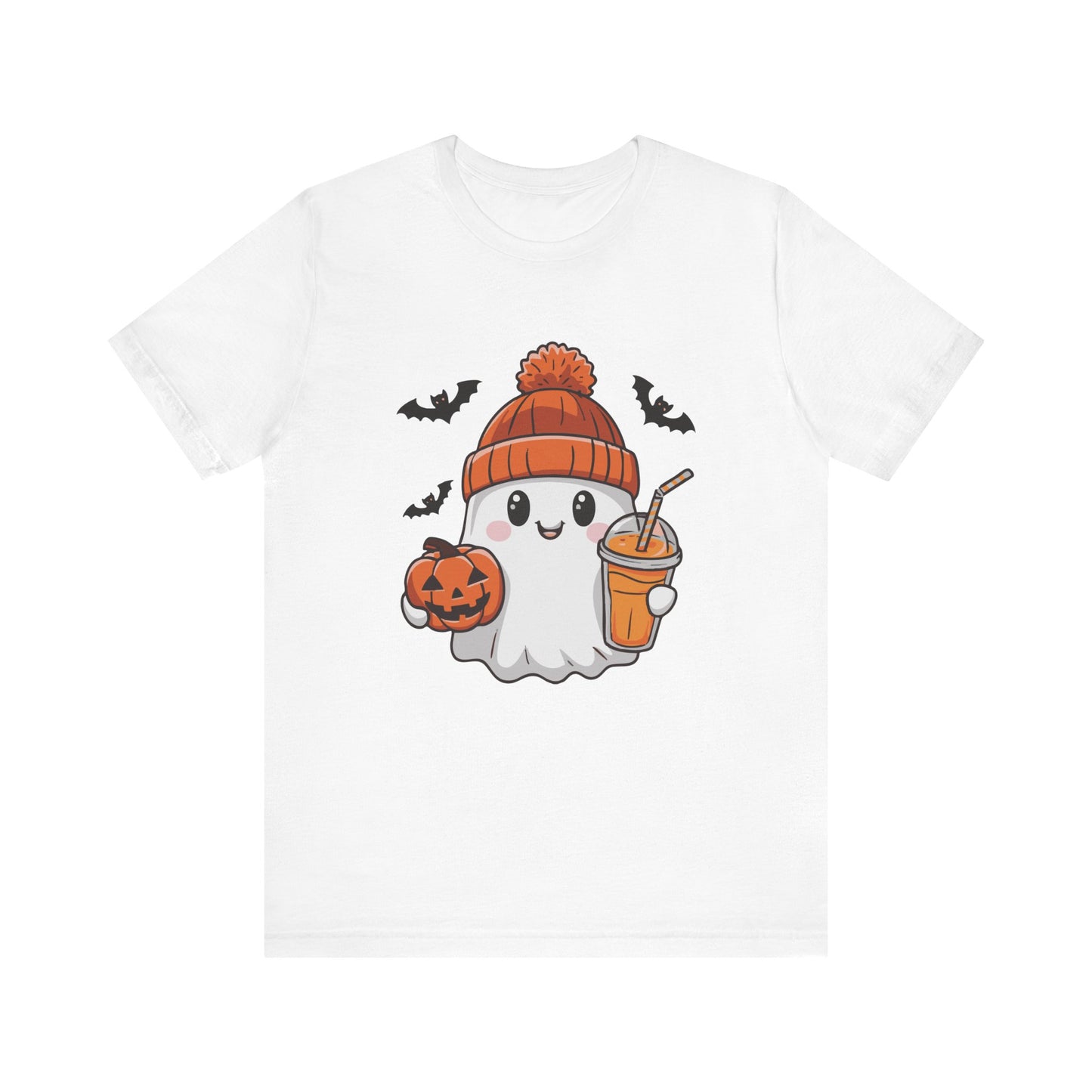 Exclusive Halloween Cute Pumpkin Spice Ghost - Sweatshirt - Fun colors 🧡🩶🩷
