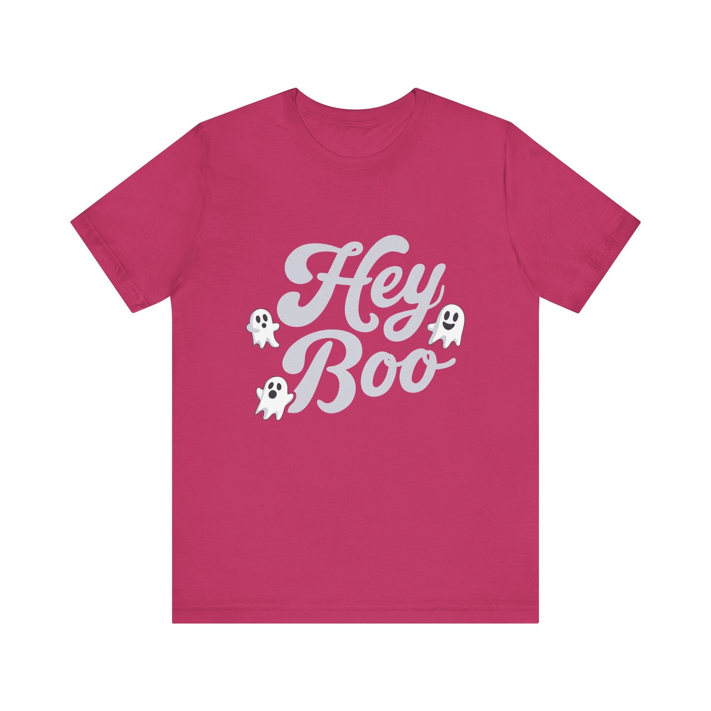 Exclusive Halloween Hey Boo - T-Shirt - Fun colors 🧡🩶🩷
