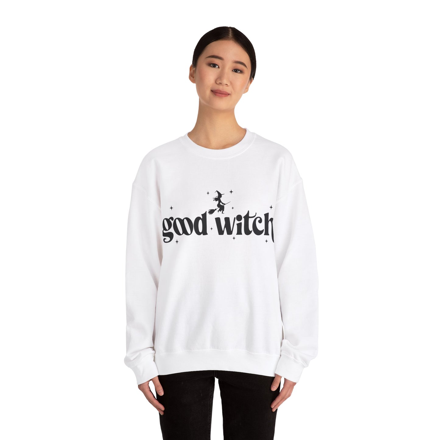 Exclusive Halloween Goog Witch - Sweatshirt - Fun colors 🧡🩶🩷