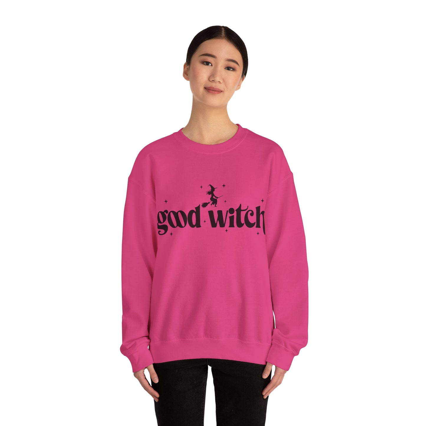 Exclusive Halloween Goog Witch - Sweatshirt - Fun colors 🧡🩶🩷
