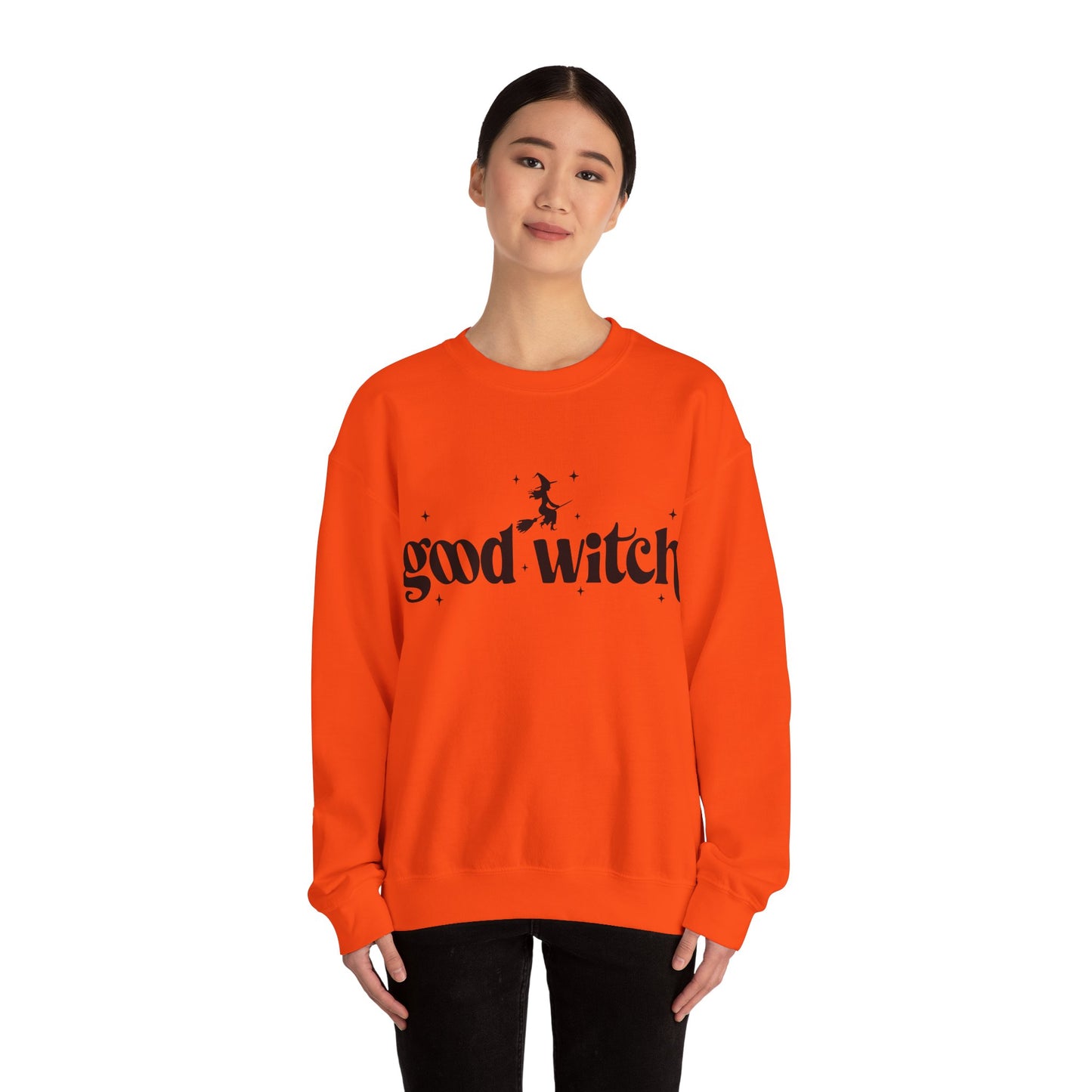 Exclusive Halloween Goog Witch - Sweatshirt - Fun colors 🧡🩶🩷