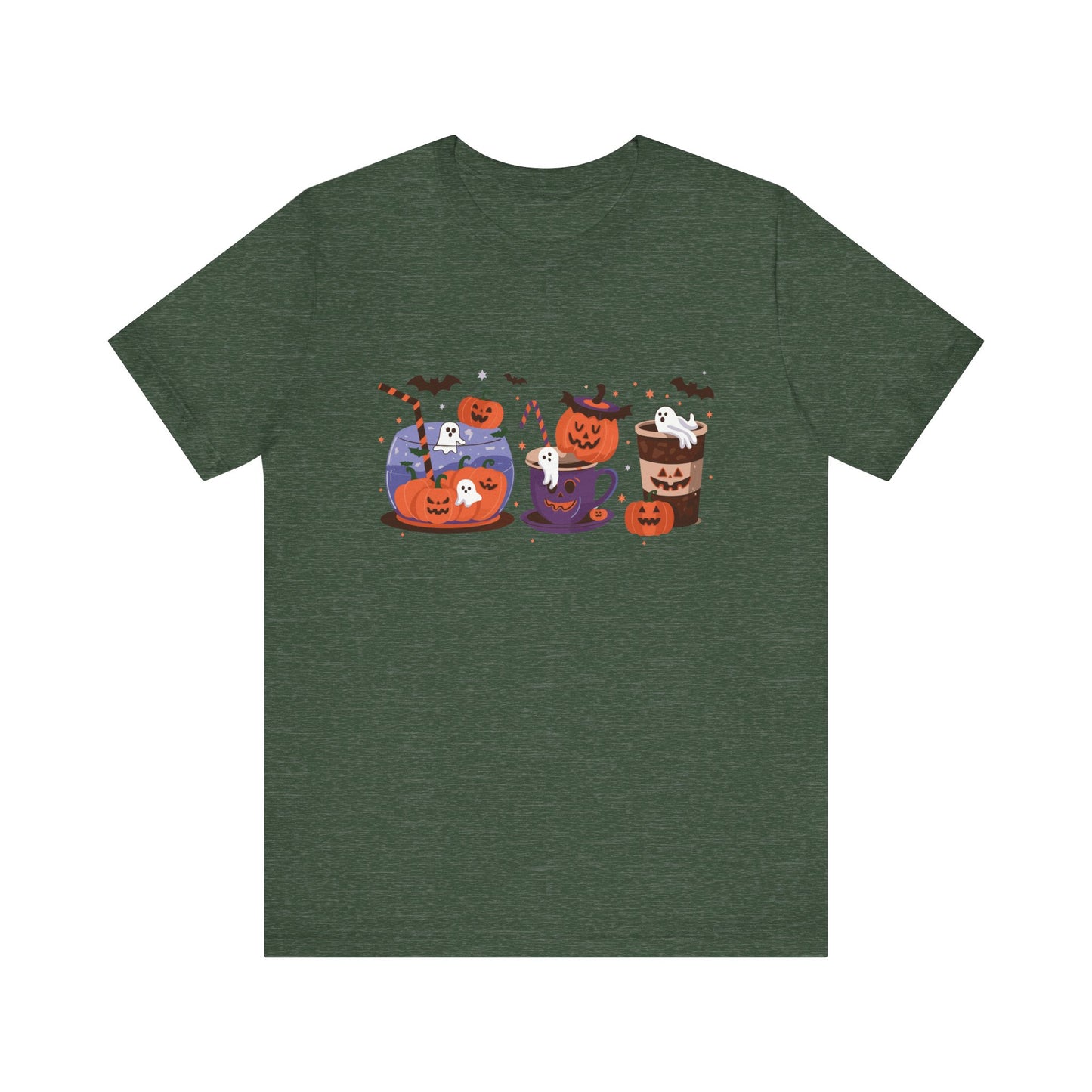 Exclusive Halloween Pumpkin Party - T-Shirt - Fun colors 🧡🩶🩷