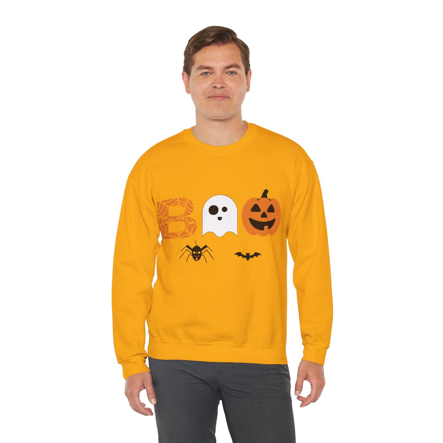 Exclusive Halloween BOO - Sweatshirt - Fun colors 🧡🩶🩷