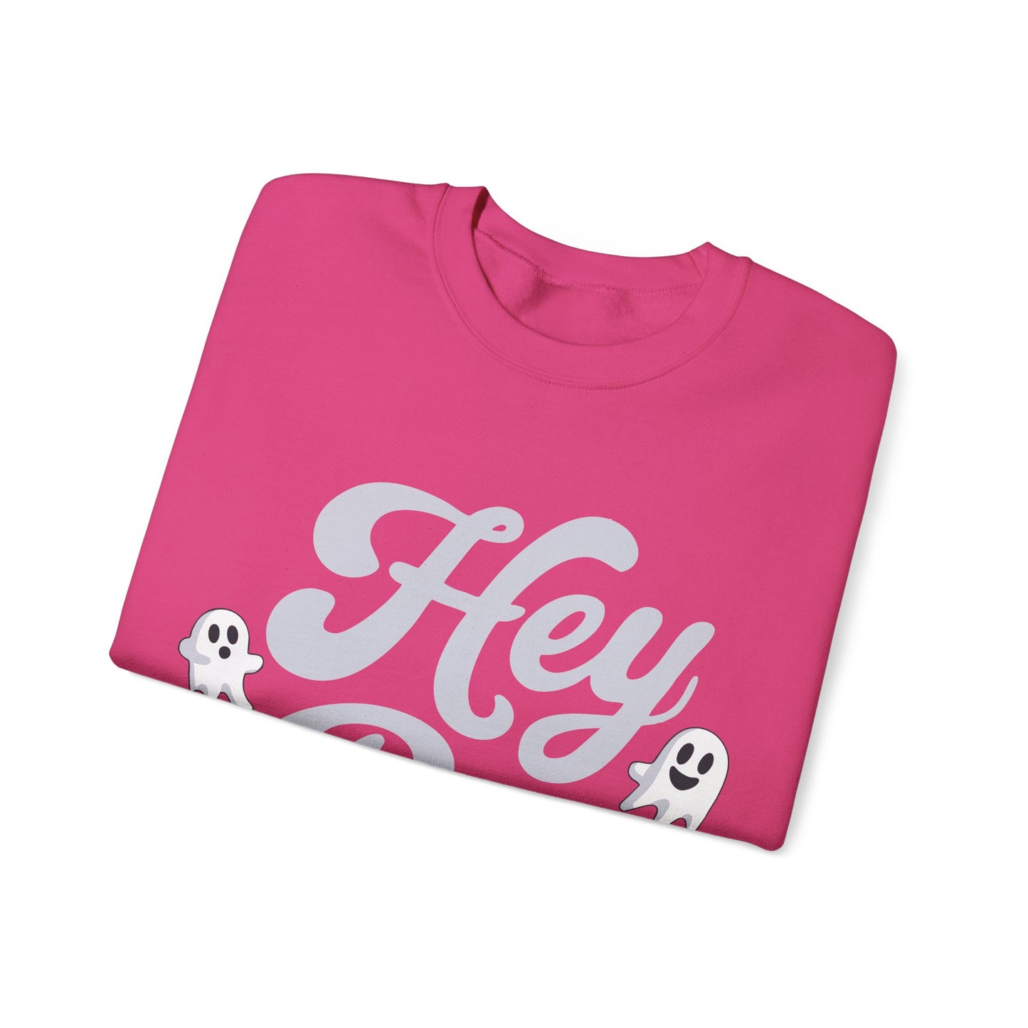 Exclusive Halloween Hey Boo - Sweatshirt - Fun colors 🧡🩶🩷