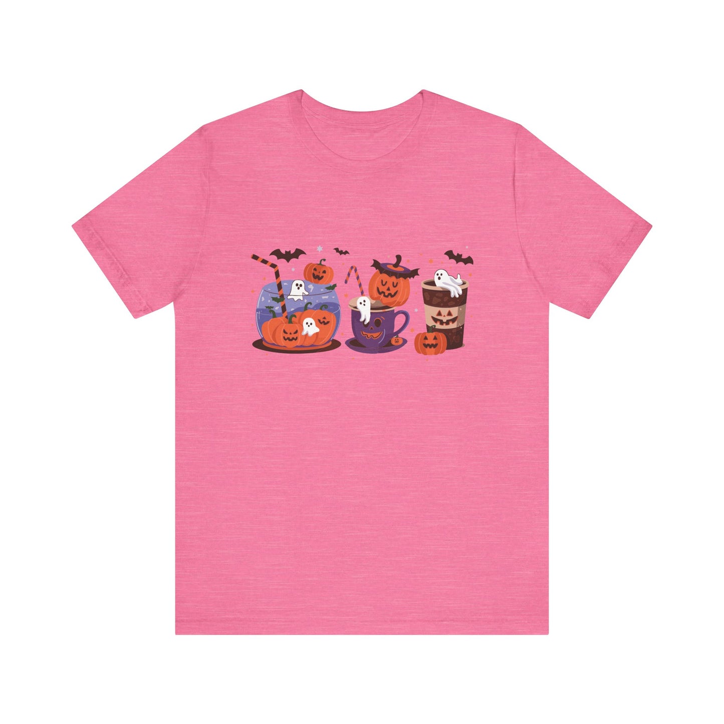 Exclusive Halloween Pumpkin Party - T-Shirt - Fun colors 🧡🩶🩷