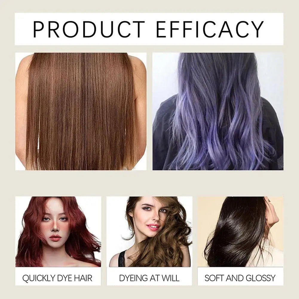 High-end 200ml Hair Dye Shampoo Quick Coloring Hair Dye Long Lasting Nourish Hair Dye Coloring Shampoo for Men Women Hair Care