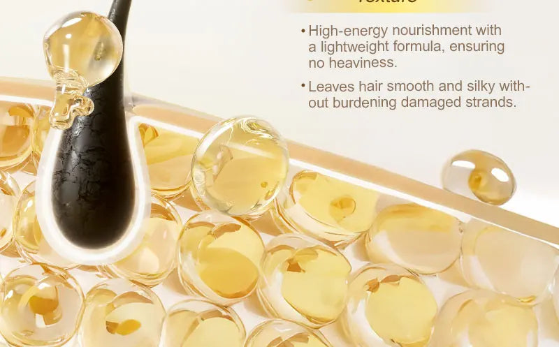 PURC Argan Oil Hair Mask Smoothing Nourishing Repair Damaged Frizz Conditioning Collagen Hair Treatment Hair Care
