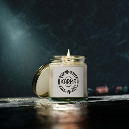 KARMA - Natural & Non Toxic 🌱 - Scented Candle Coconut Apricot Wax