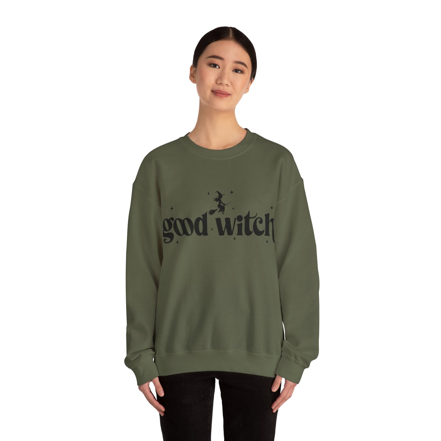 Exclusive Halloween Goog Witch - Sweatshirt - Fun colors 🧡🩶🩷