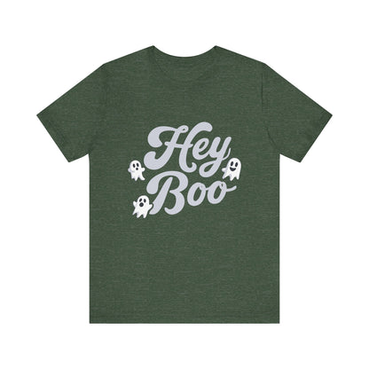 Exclusive Halloween Hey Boo - T-Shirt - Fun colors 🧡🩶🩷