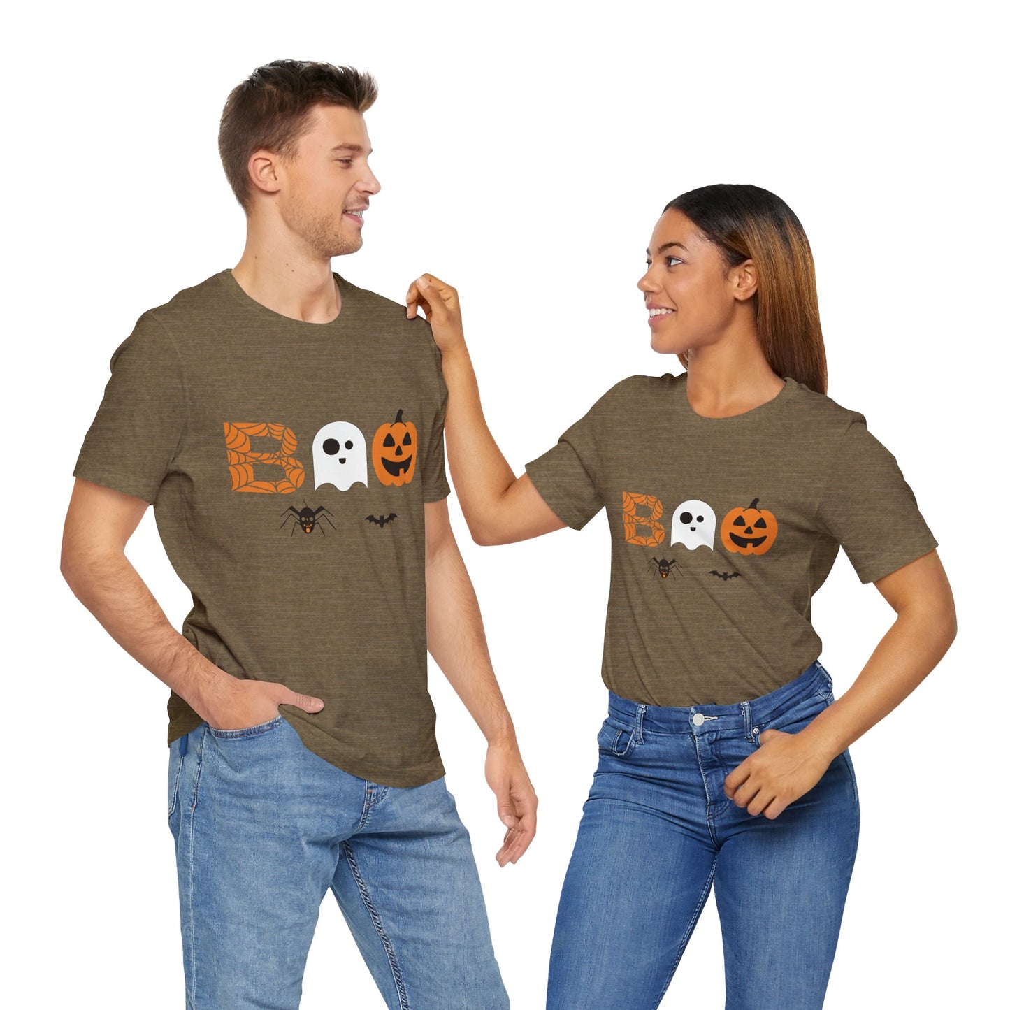 Exclusive Halloween BOO - T-Shirt - Fun colors 🧡🩶🩷