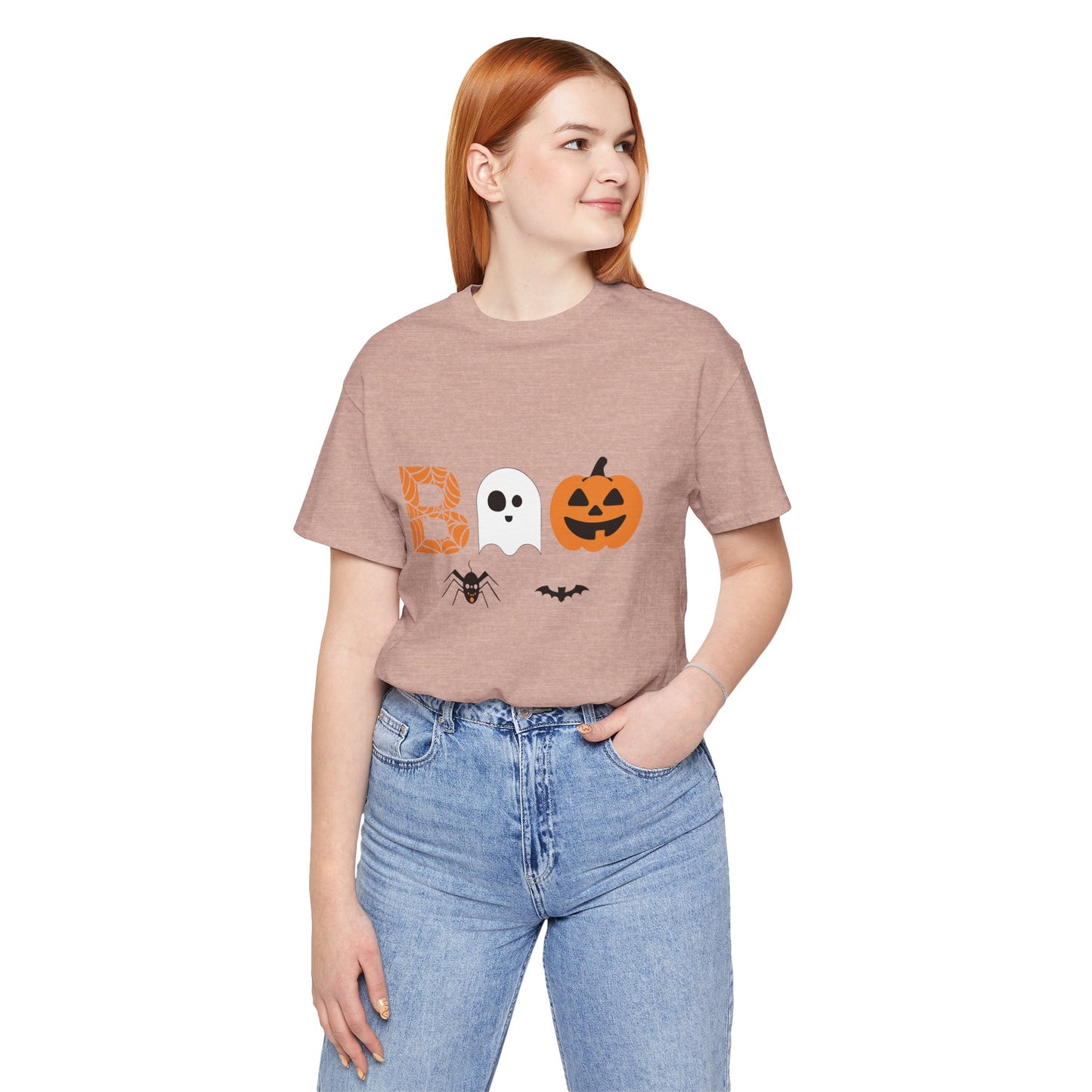 Exclusive Halloween BOO - T-Shirt - Fun colors 🧡🩶🩷