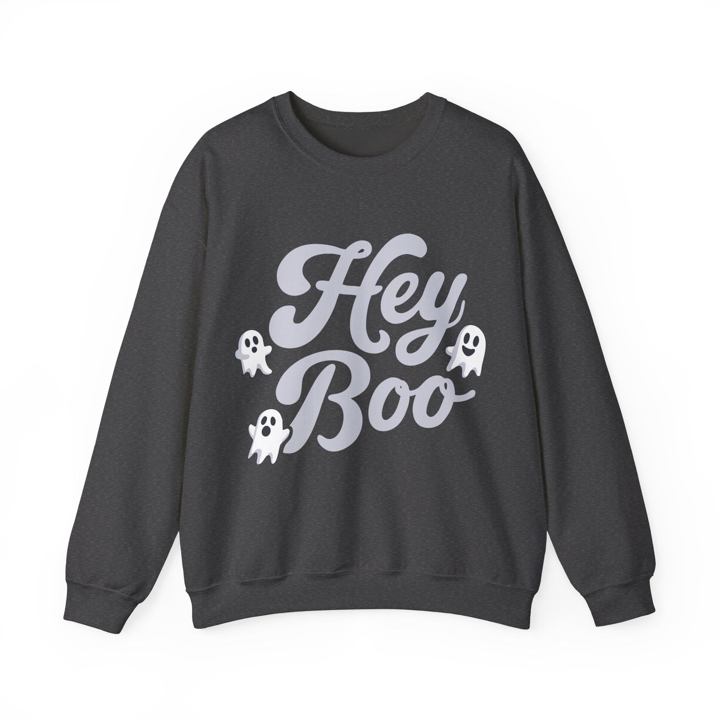 Exclusive Halloween Hey Boo - Sweatshirt - Fun colors 🧡🩶🩷