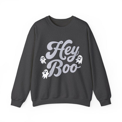 Exclusive Halloween Hey Boo - Sweatshirt - Fun colors 🧡🩶🩷