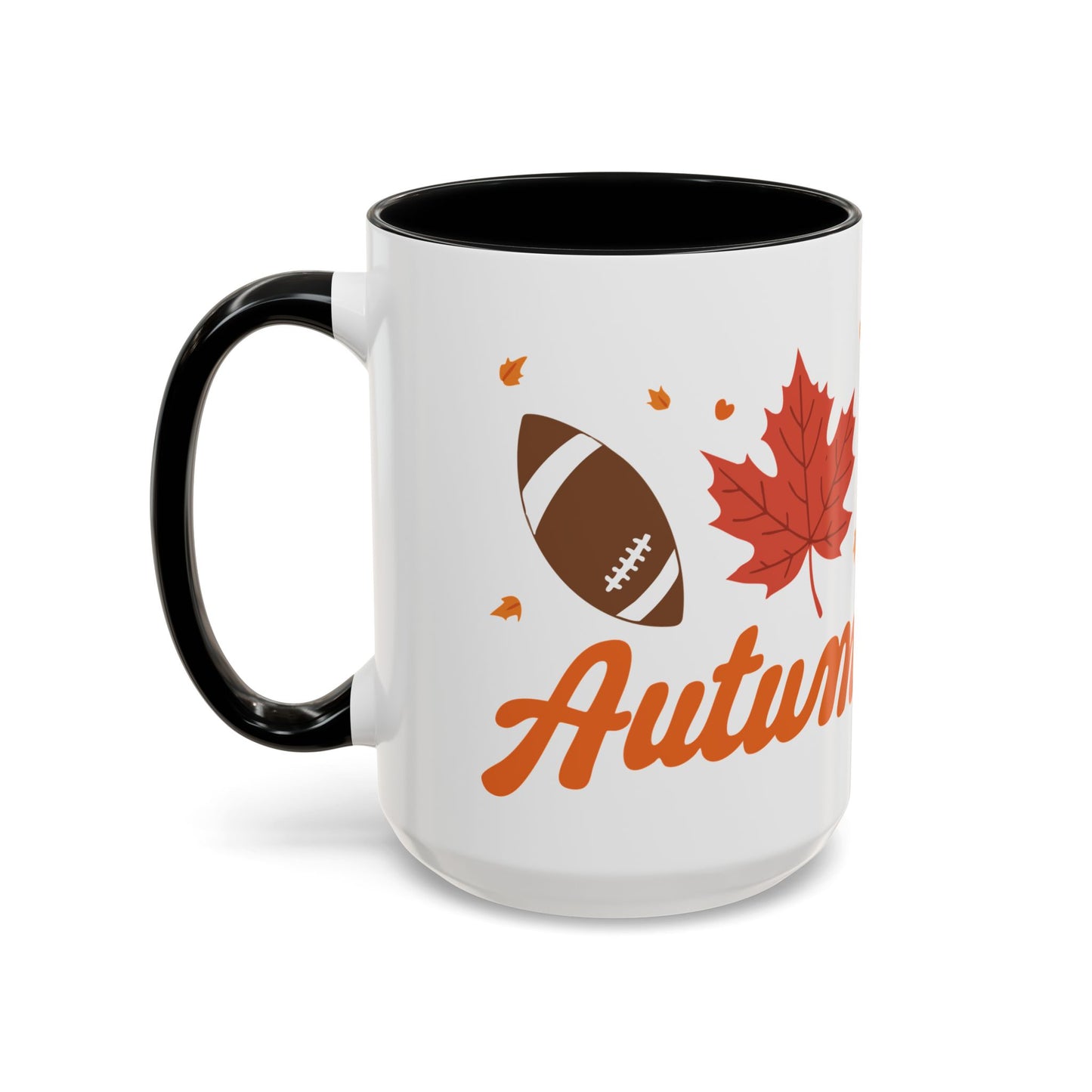 Autumn Vibes 🧡 - Accent Coffee Mug (11, 15 oz) - Wrap around design