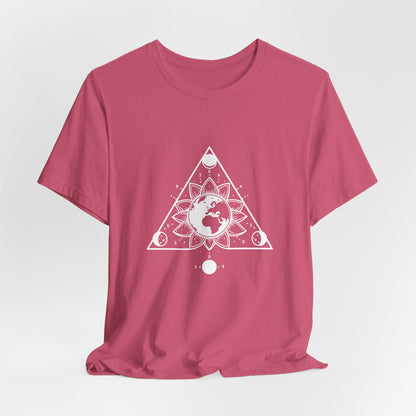 Sunflower Moon Triangle - T-Shirt