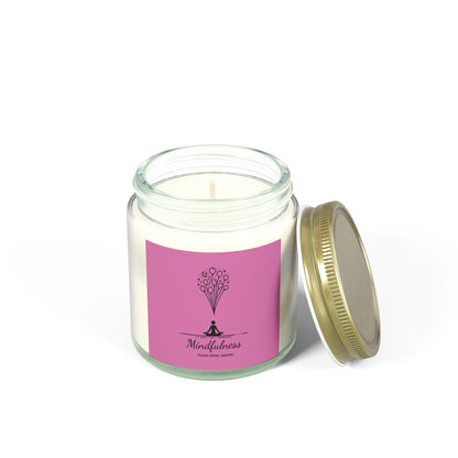 Mindfulness - Natural & Non Toxic 🌱 - Scented Candle Coconut Apricot Wax