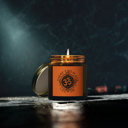 There is no place like OM - Natural & Non Toxic 🌱 - Scented Candle Coconut Apricot Wax