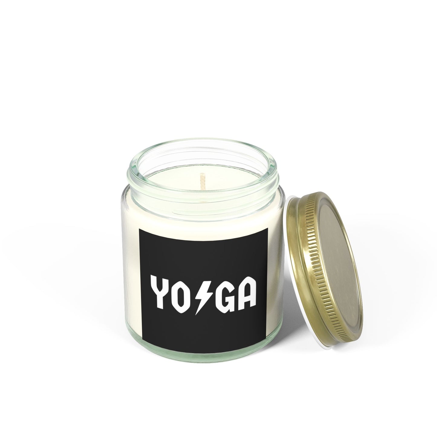 YO⚡️GA - Natural & Non Toxic 🌱 - Scented Candle Coconut Apricot Wax