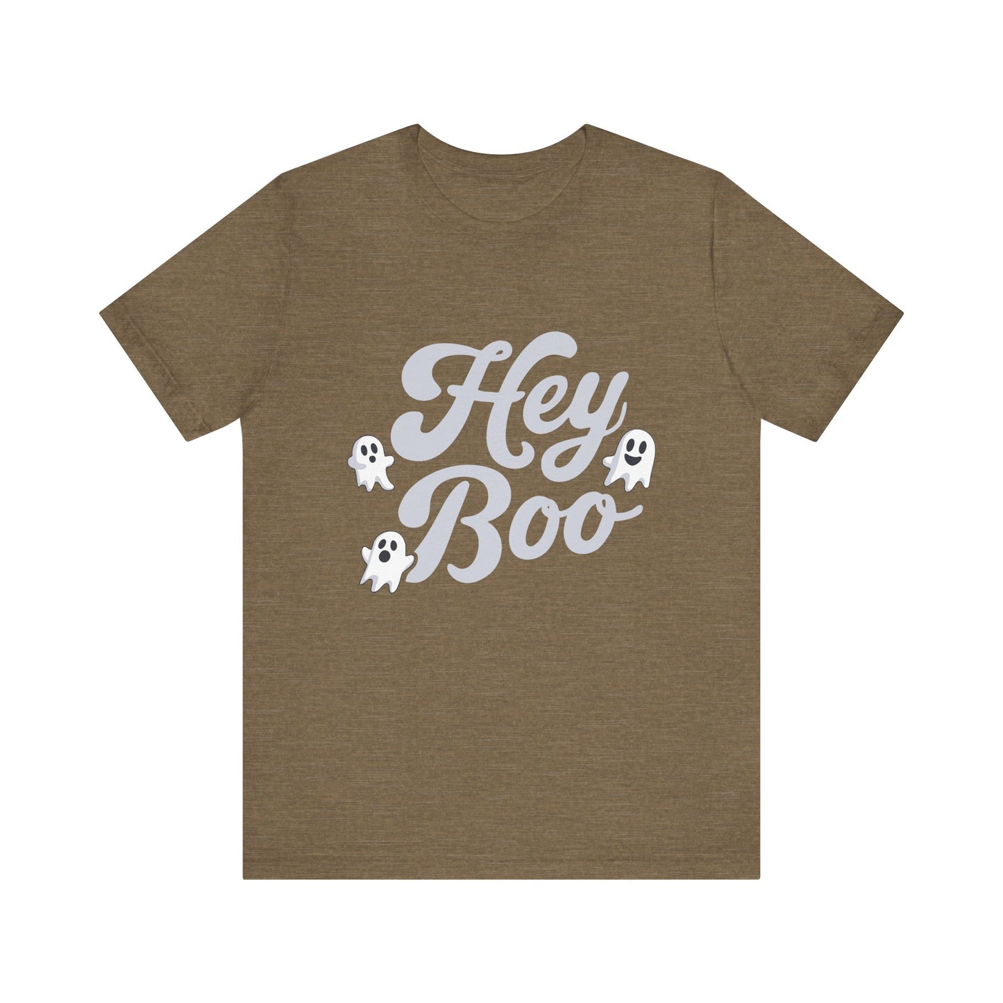 Exclusive Halloween Hey Boo - T-Shirt - Fun colors 🧡🩶🩷