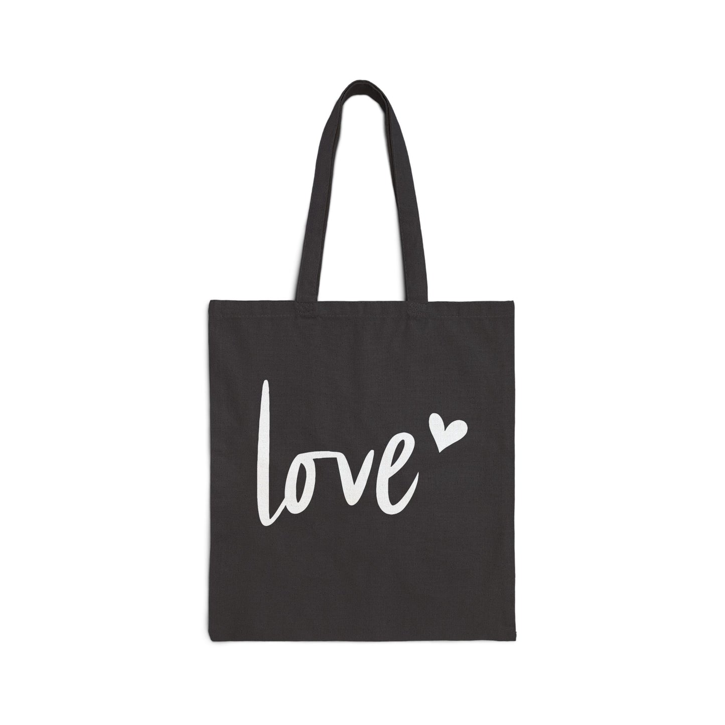 Love - Cotton Canvas Tote Bag