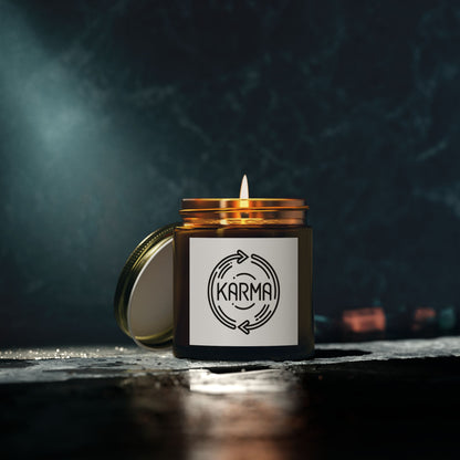 KARMA - Natural & Non Toxic 🌱 - Scented Candle Coconut Apricot Wax