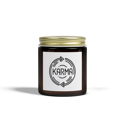 KARMA - Natural & Non Toxic 🌱 - Scented Candle Coconut Apricot Wax