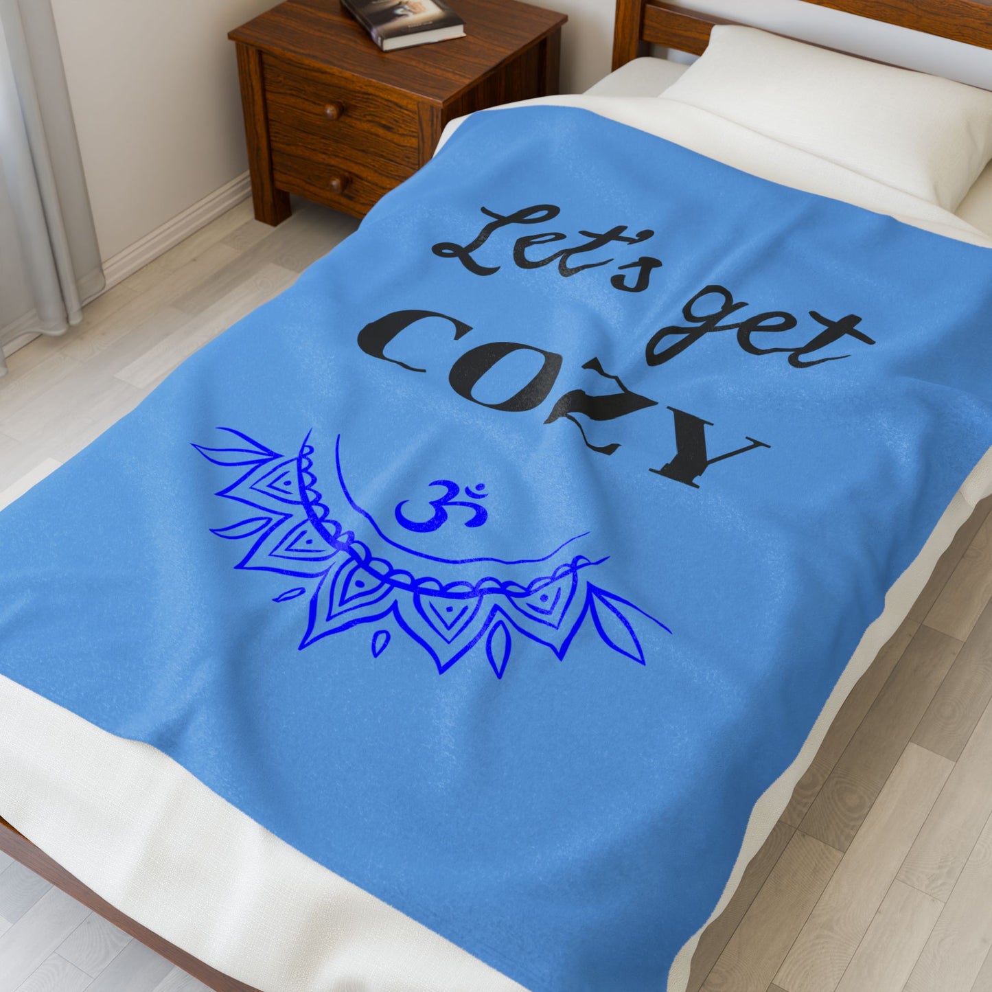 Let's get COZY - Velveteen Plush Blanket