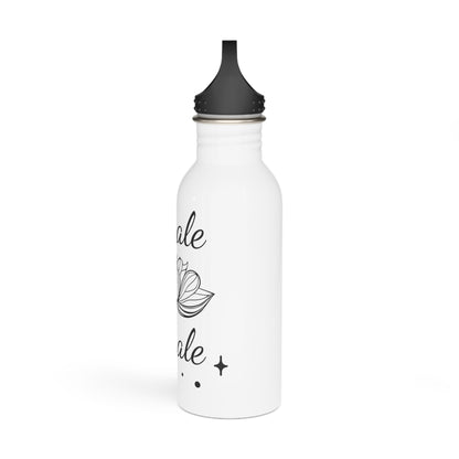 Inhale Exhale - Stainless Steel Water Bottle 20oz